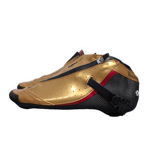 Bont Skate Vaypor Zipper Toebox Mens 10 EU 44 Inline Boot Carbon Base Gold